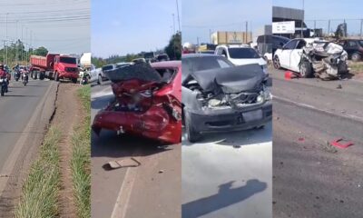 motorista-de-caminhao-perde-controle-de-freio-e-provoca-colisao-em-cadeia-com-sete-veiculos-na-br-174-em-boa-vista