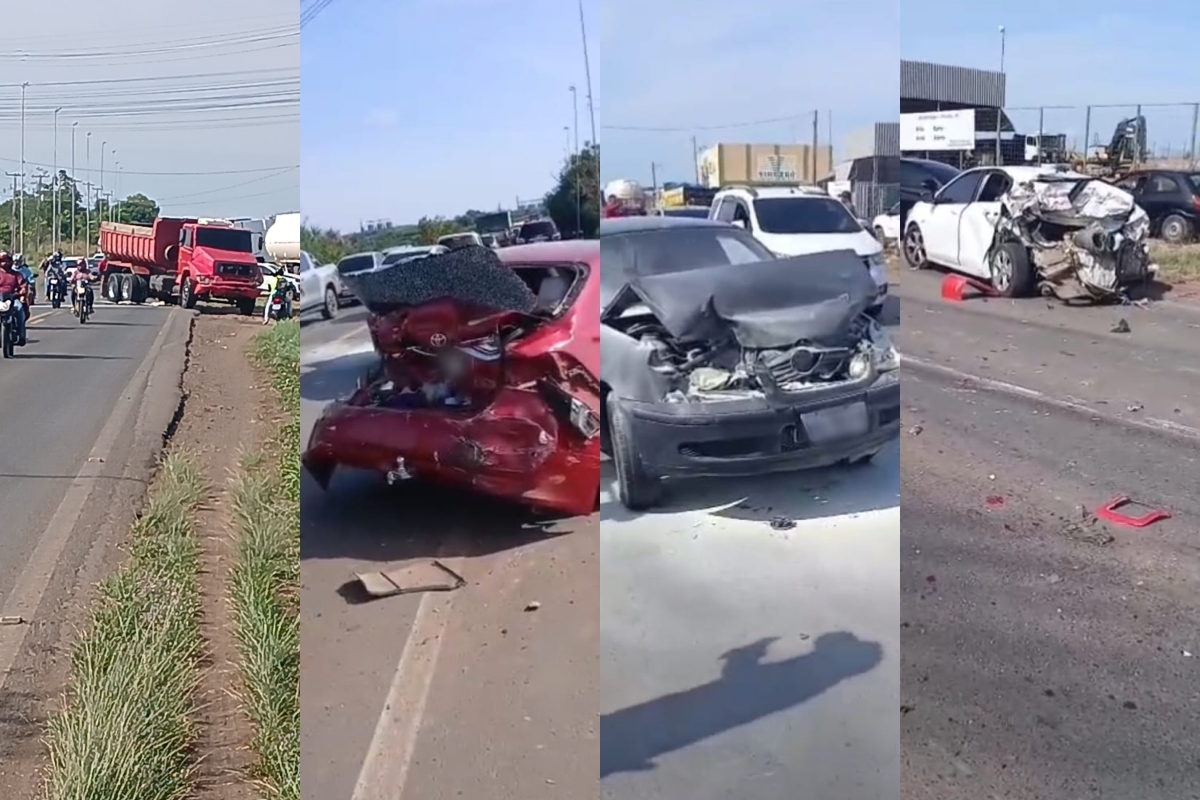 motorista-de-caminhao-perde-controle-de-freio-e-provoca-colisao-em-cadeia-com-sete-veiculos-na-br-174-em-boa-vista