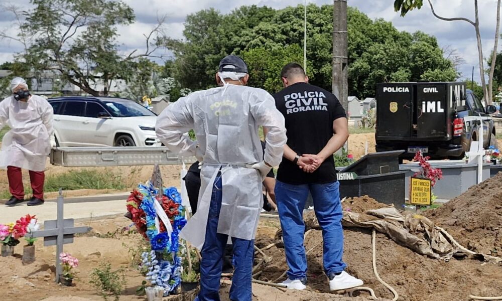 policia-civil-exuma-corpo-para-investigar-suspeita-de-feminicidio-por-envenenamento-em-roraima