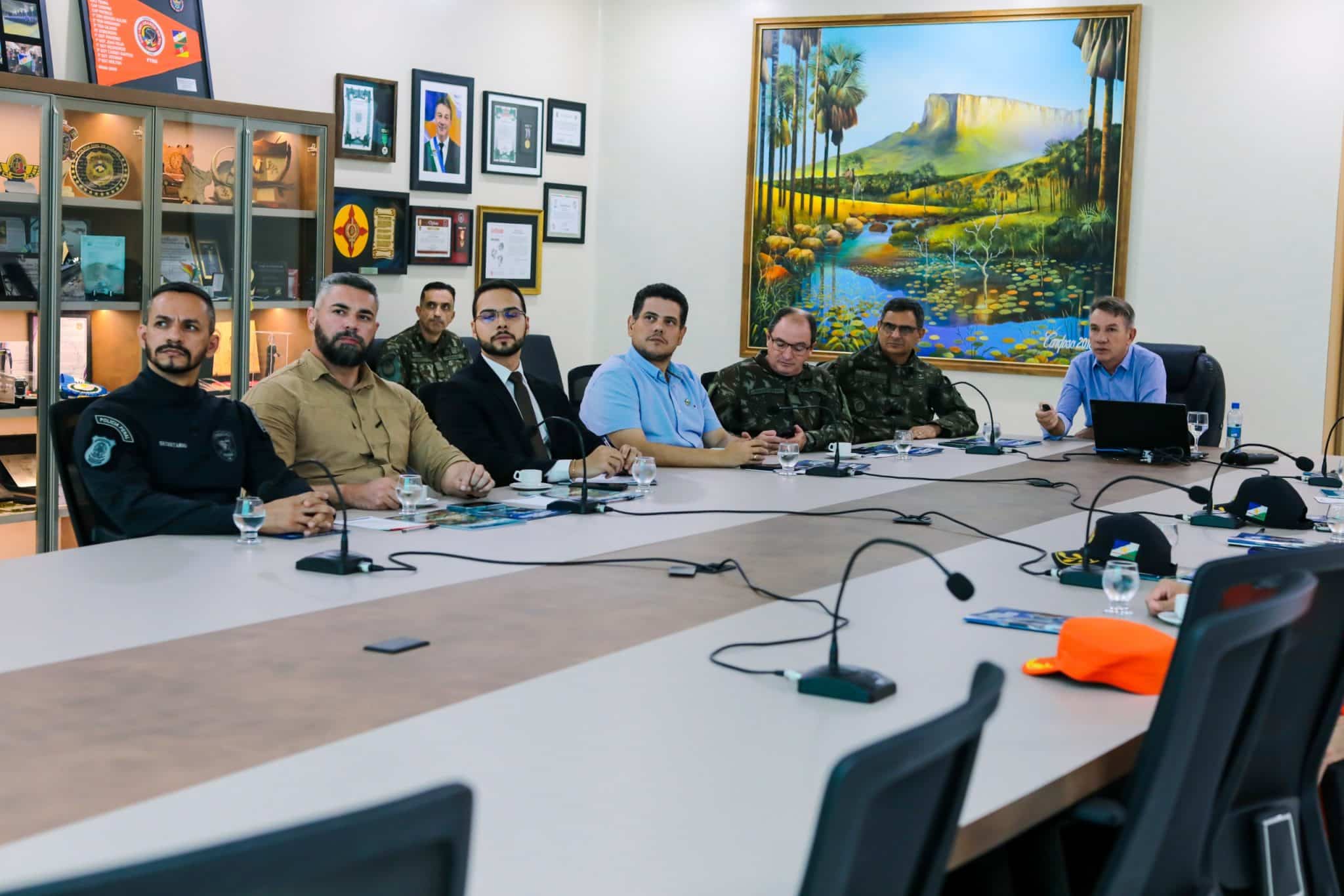 governo-de-roraima-alinha-acoes-com-exercito-brasileiro-diante-do-cenario-na-venezuela