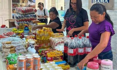ibama-destina-400-kg-de-alimentos-apreendidos-do-garimpo-ilegal-a-catadores-e-entidade-em-roraima
