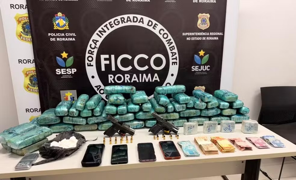 ficco-prende-trio-com-38-kg-de-drogas,-armas-e-r$-46-mil-em-boa-vista