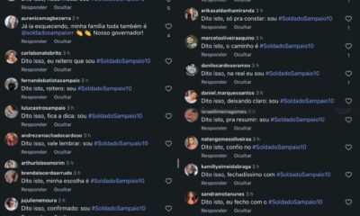 soldado-sampaio-defende-“campanha-limpa”,-mas-redes-exibem-onda-de-perfis-suspeitos-com-mensagens-padronizadas