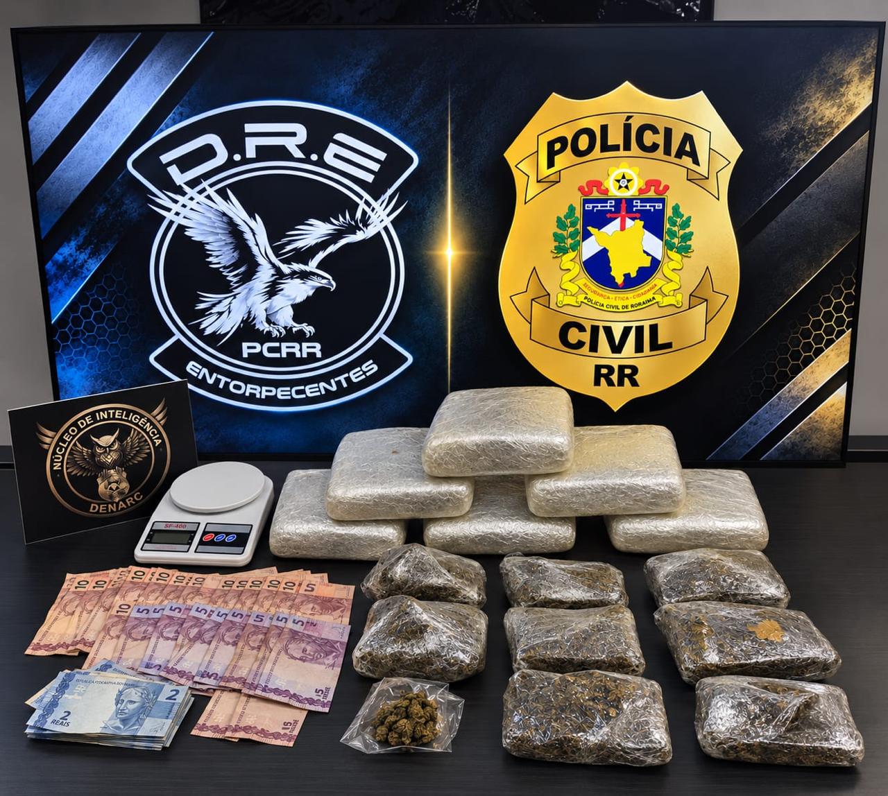 casal-e-preso-com-13-kg-de-skunk-durante-operacao-da-policia-civil-em-boa-vista
