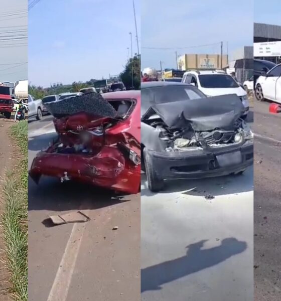 motorista-de-caminhao-perde-controle-de-freio-e-provoca-colisao-em-cadeia-com-sete-veiculos-na-br-174-em-boa-vista