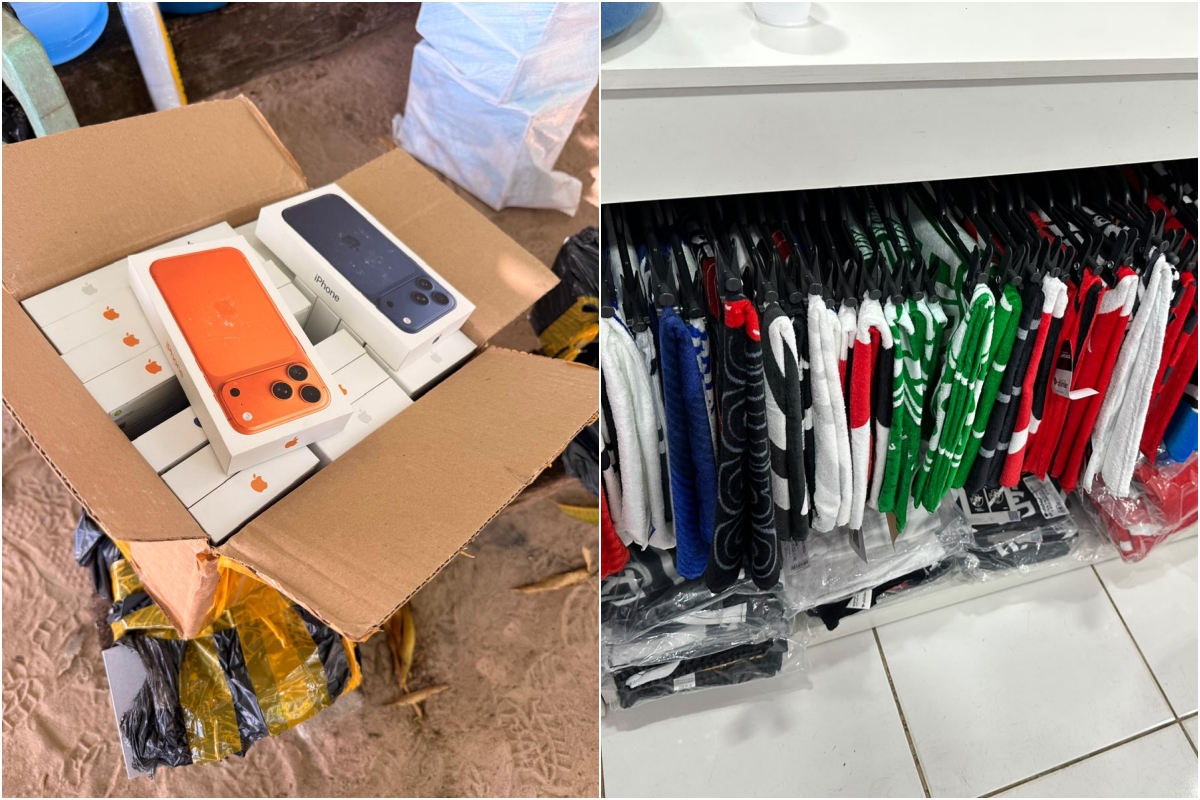 receita-federal-apreende-roupas-e-celulares-falsificados-em-loja-de-boa-vista