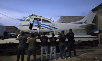 policia-prende-quatro-pessoas-e-apreende-aviao-desmontado-durante-investigacao-de-homicidio-em-boa-vista