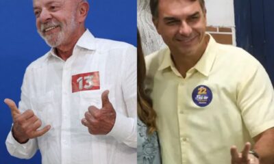 lula-e-flavio-bolsonaro-votam-no-segundo-turno-e-demonstram-confianca-na-vitoria